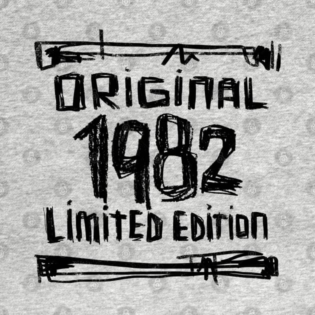 1982 Original, Born !982 by badlydrawnbabe